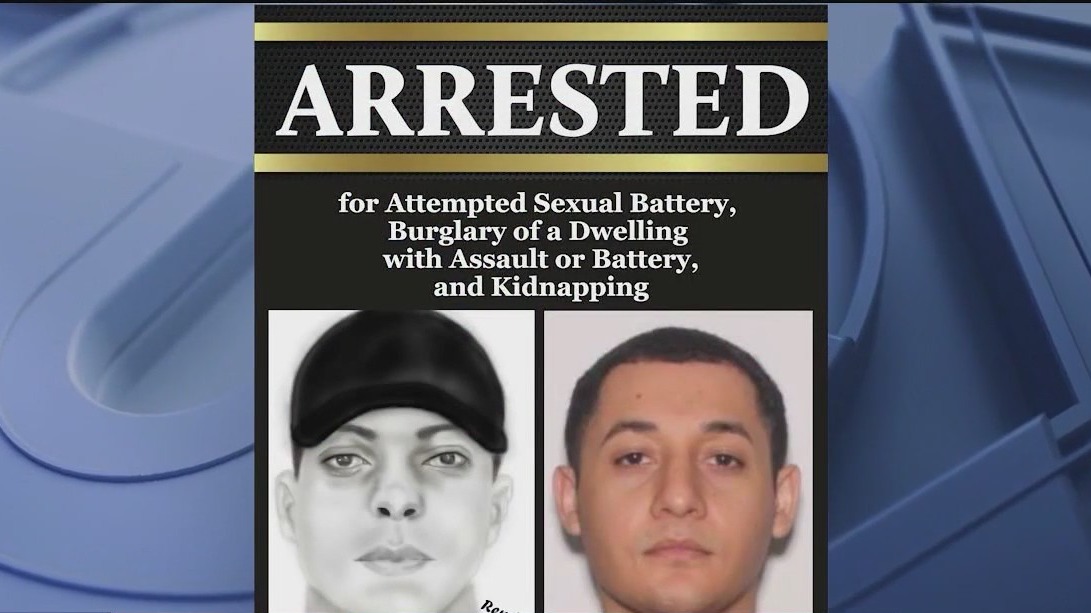 Alleged attacker caught on doorbell video